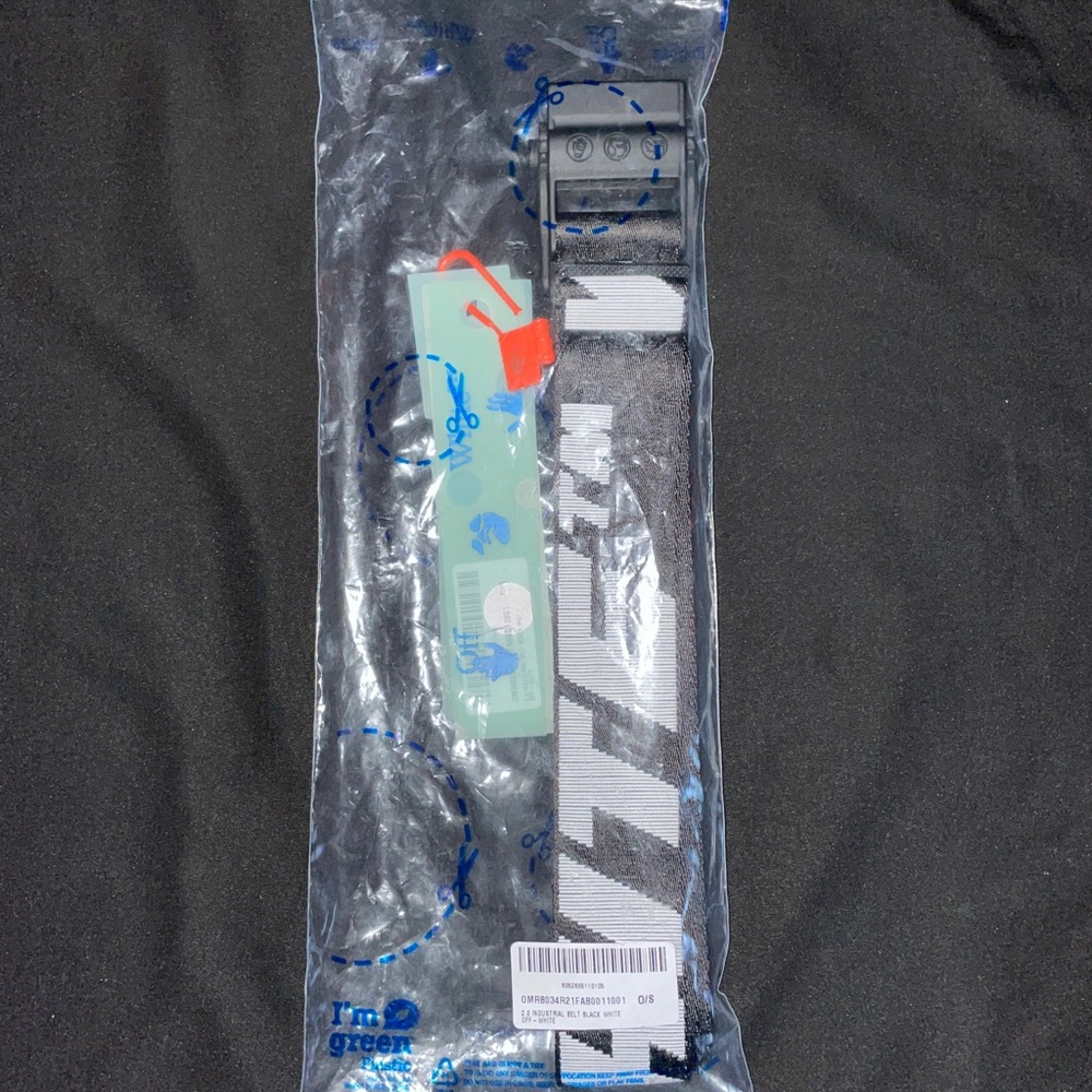 Off-White Industrial Logo Belt